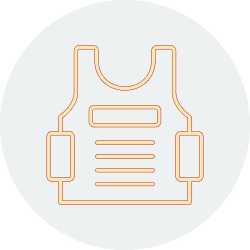 Bulletproof Vest Vector Icon