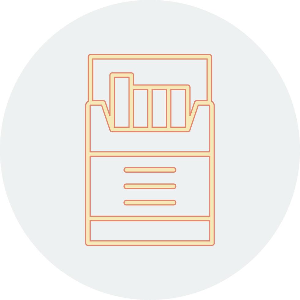 Cigarette Box Vector Icon
