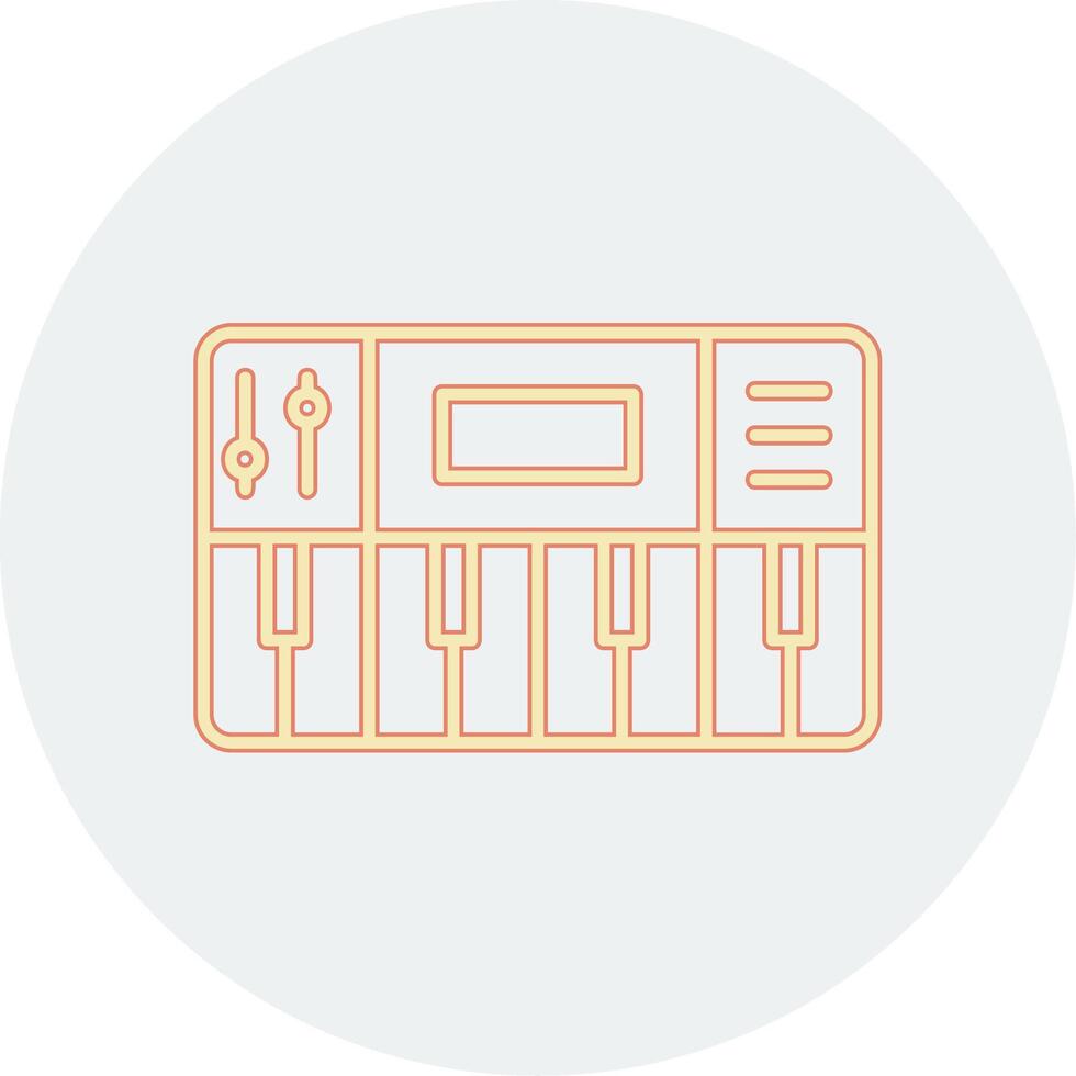 Synthesizer Vector Icon