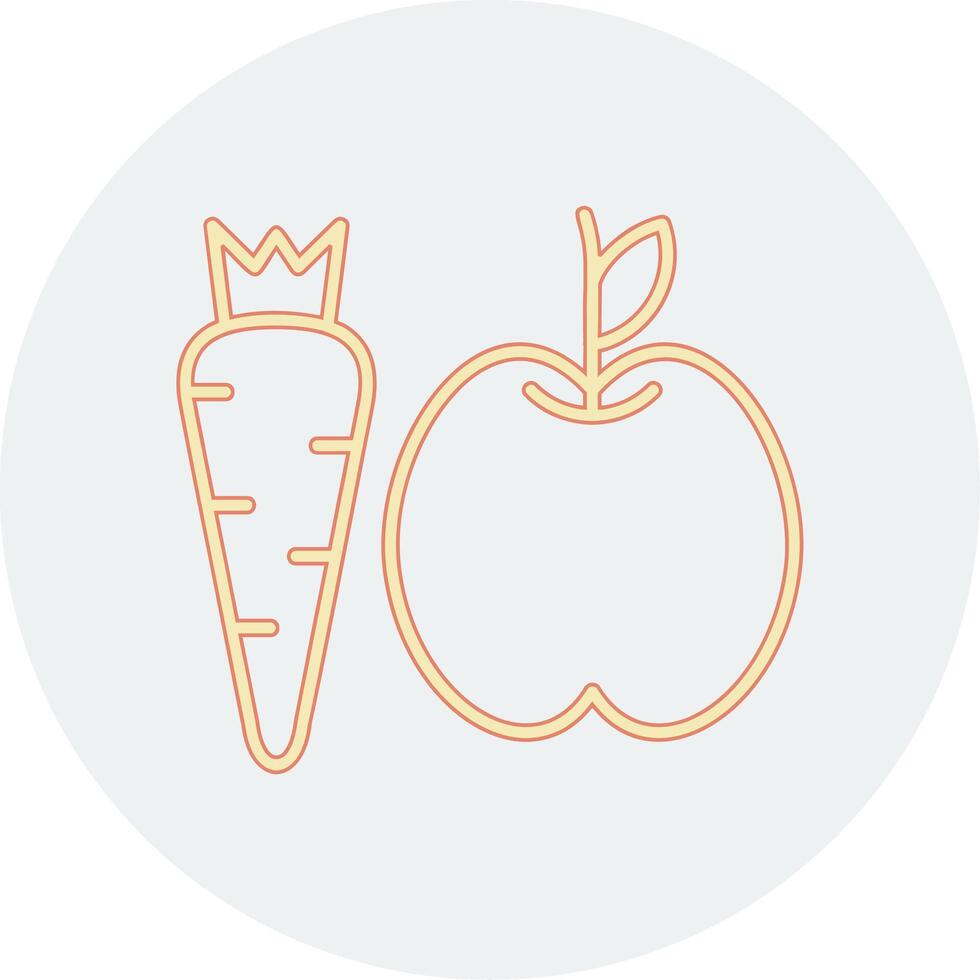 Healthy Food Vector Icon