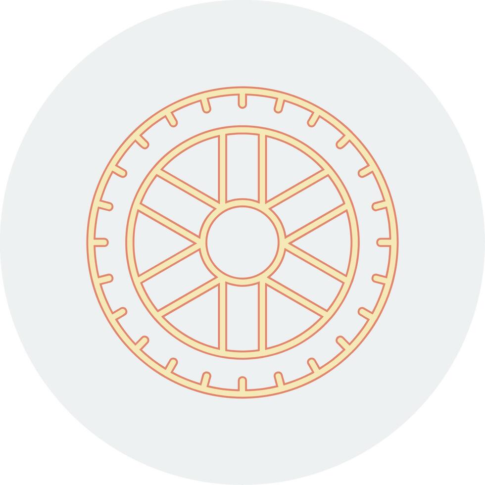 Tire Vector Icon