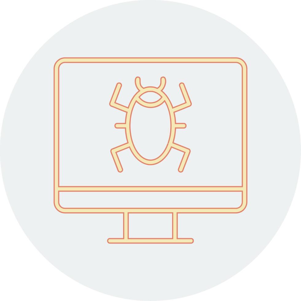 Computer Virus Vector Icon