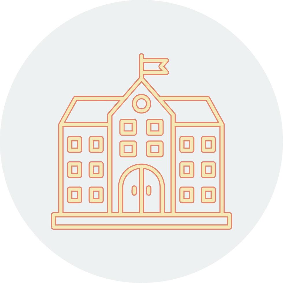 University Building Vector Icon