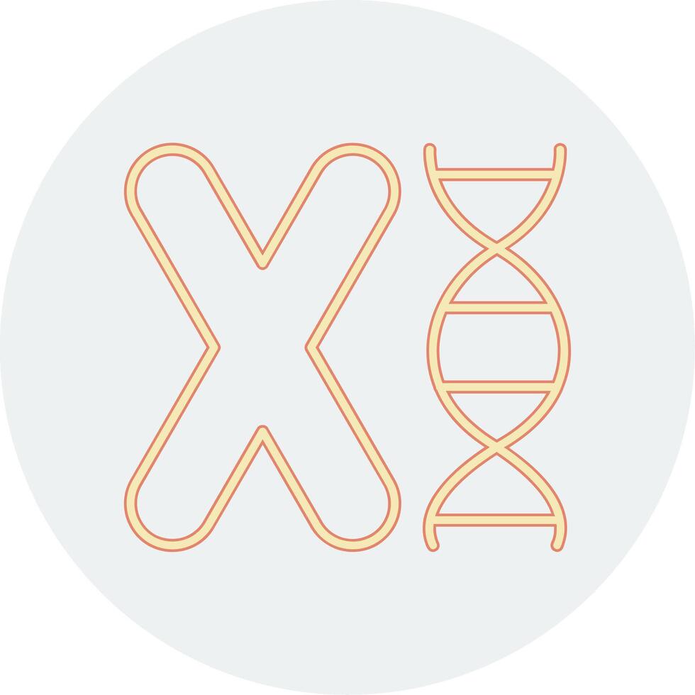 Chromosome Vector Icon