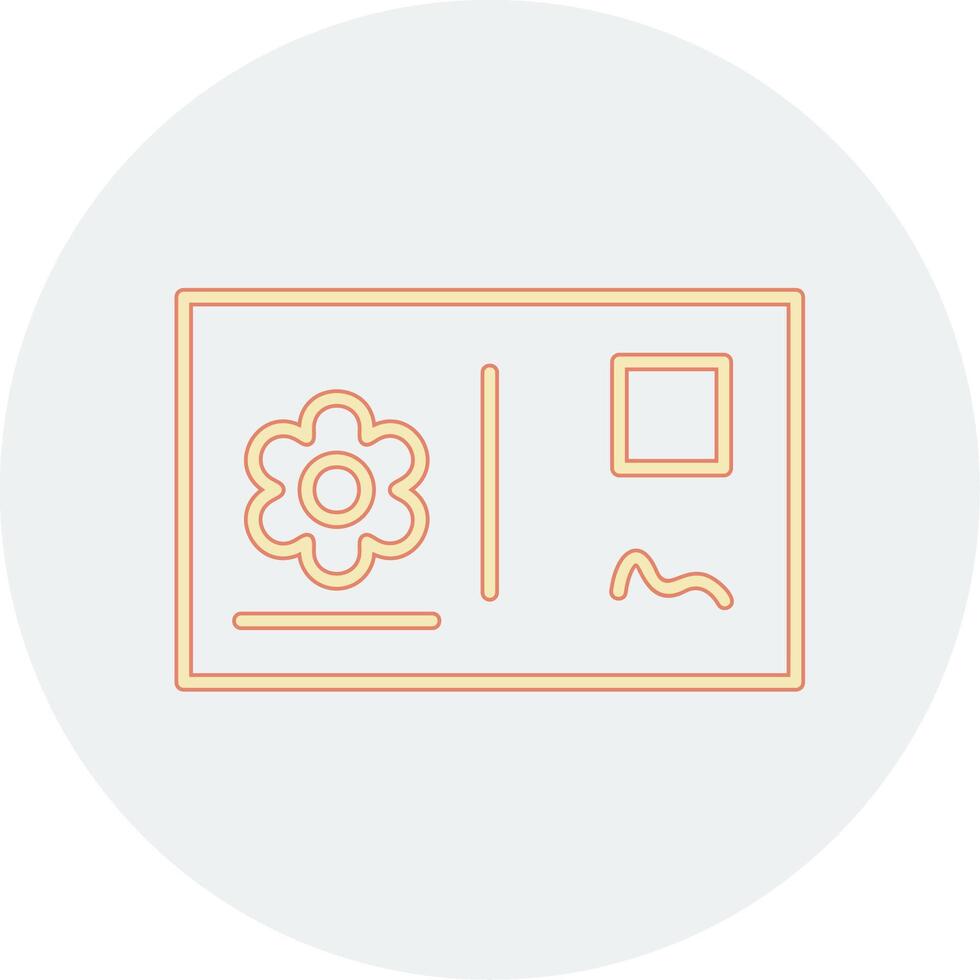 Postcard Vector Icon
