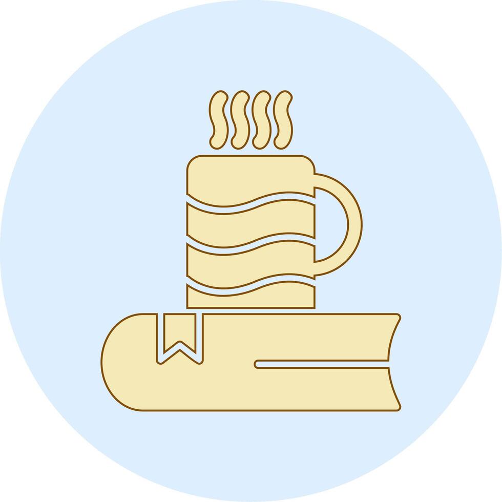 Tea Book Vector Icon