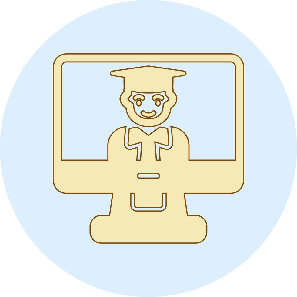 Online Learning Vector Icon