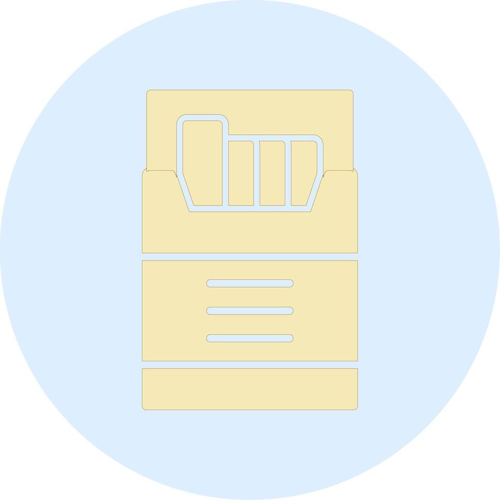 Cigarette Box Vector Icon