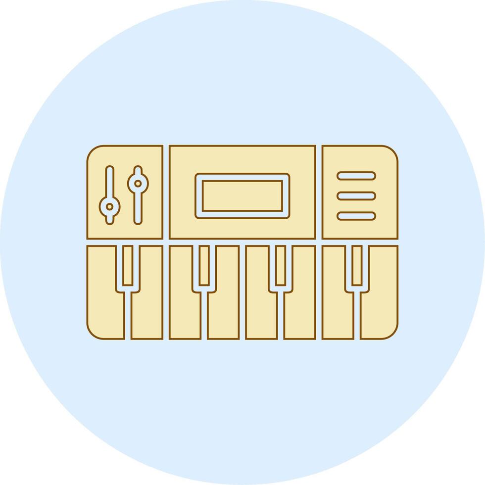 Synthesizer Vector Icon