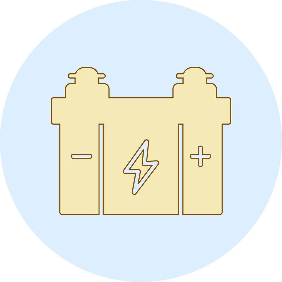 Car Battery Vector Icon