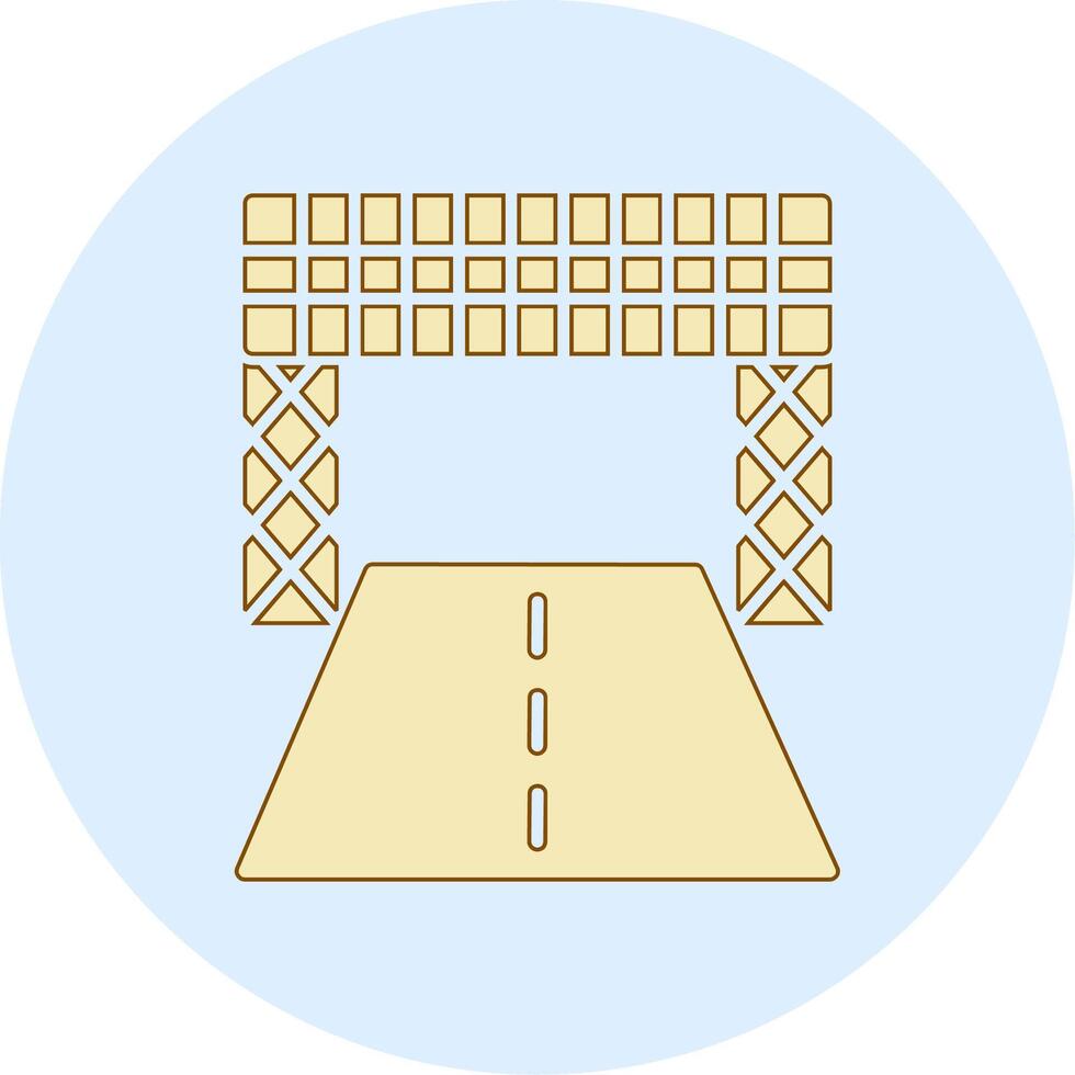 Racetrack Vector Icon