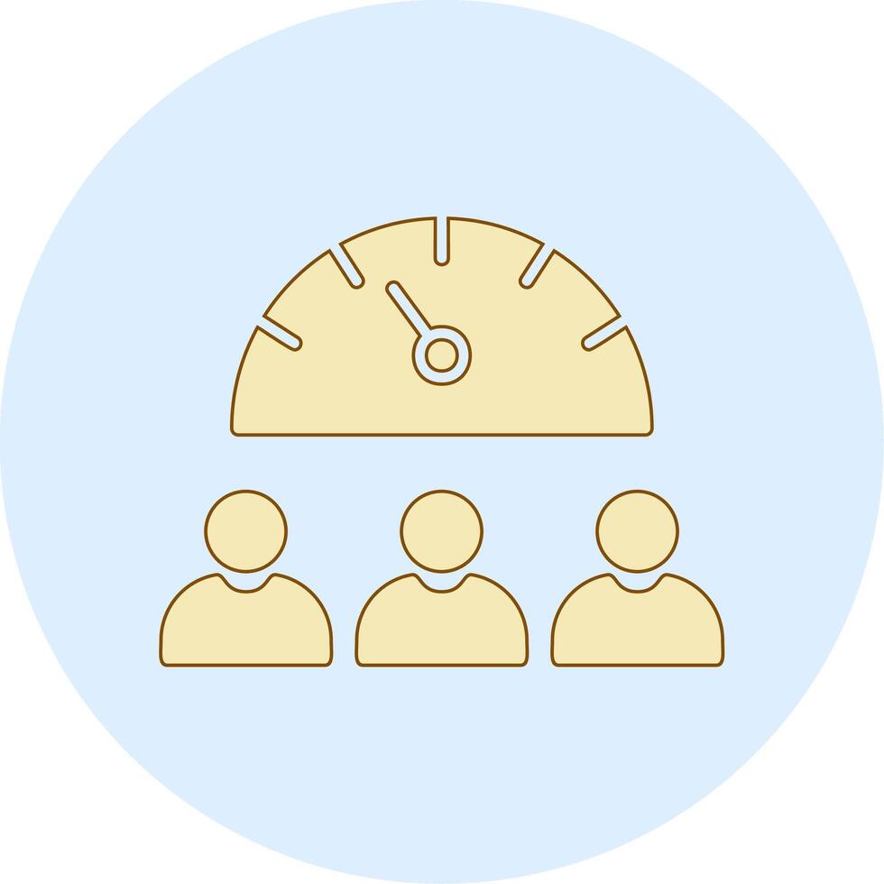 Team Work Speed Vector Icon