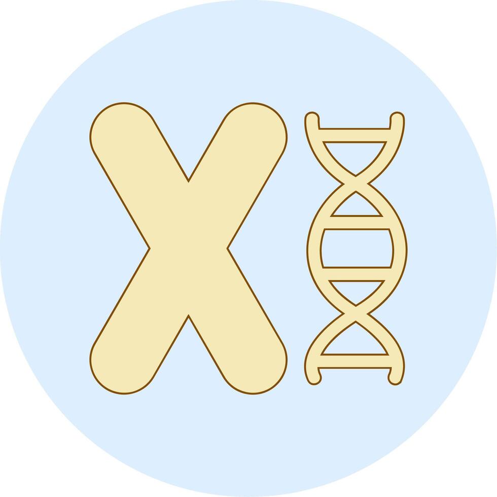 Chromosome Vector Icon