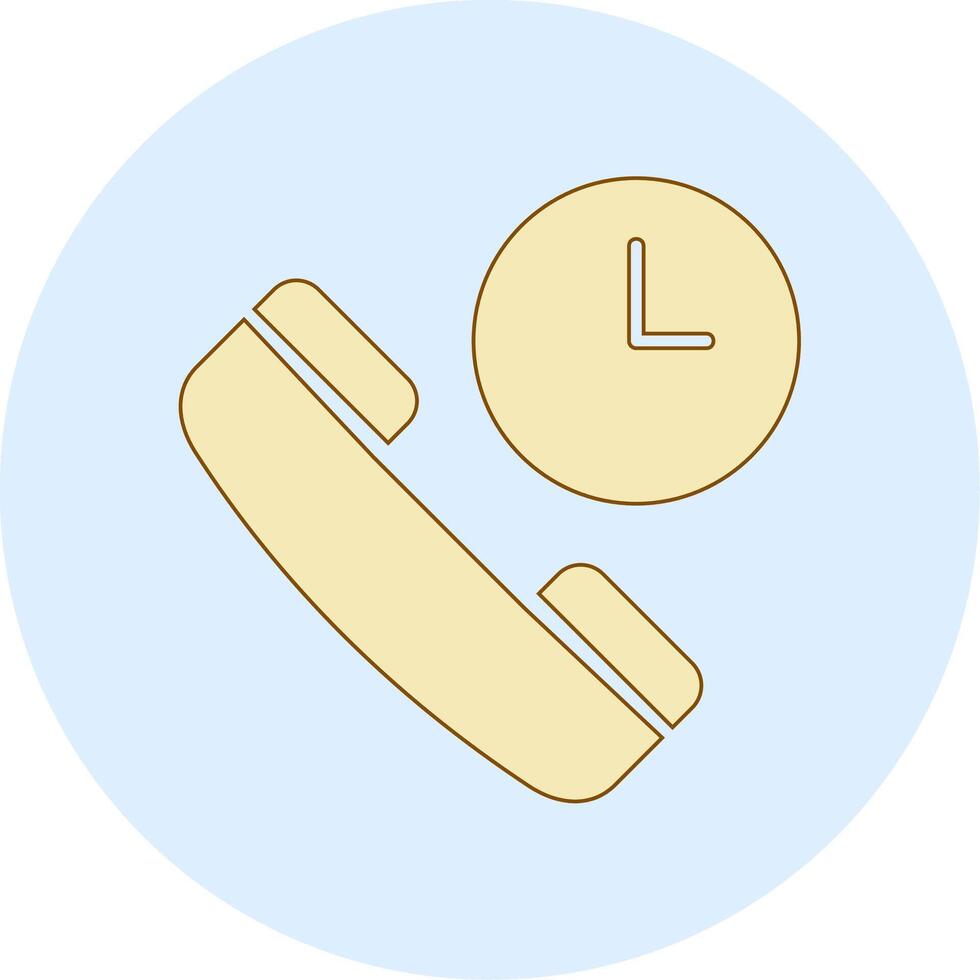 Call Waiting Vector Icon