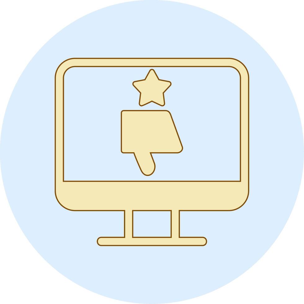 Bad Review Vector Icon