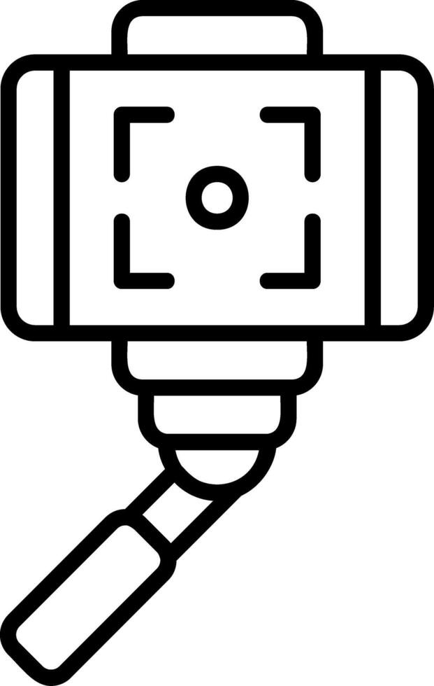 Selfie Stick Vector Icon