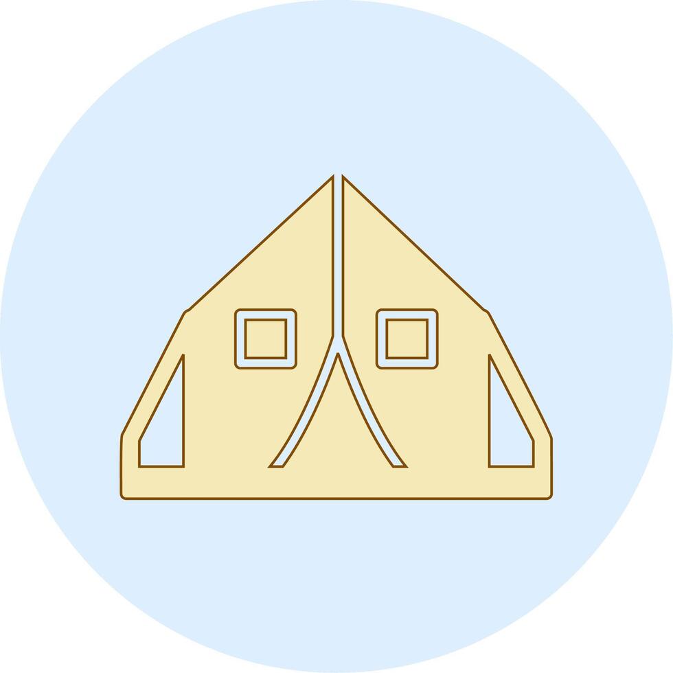 Tent Vector Icon