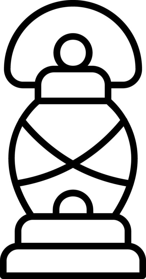 Hand Lantern Vector Icon