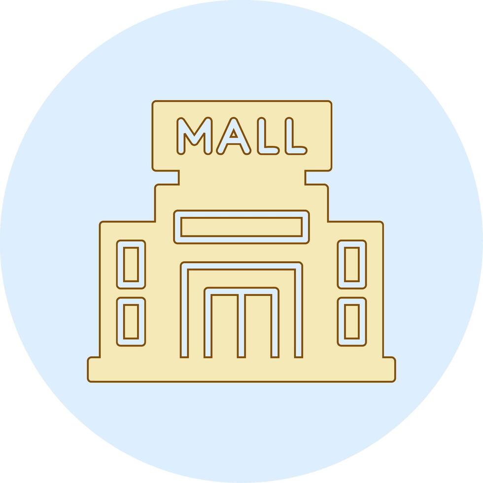 Shopping Mall Vector Icon