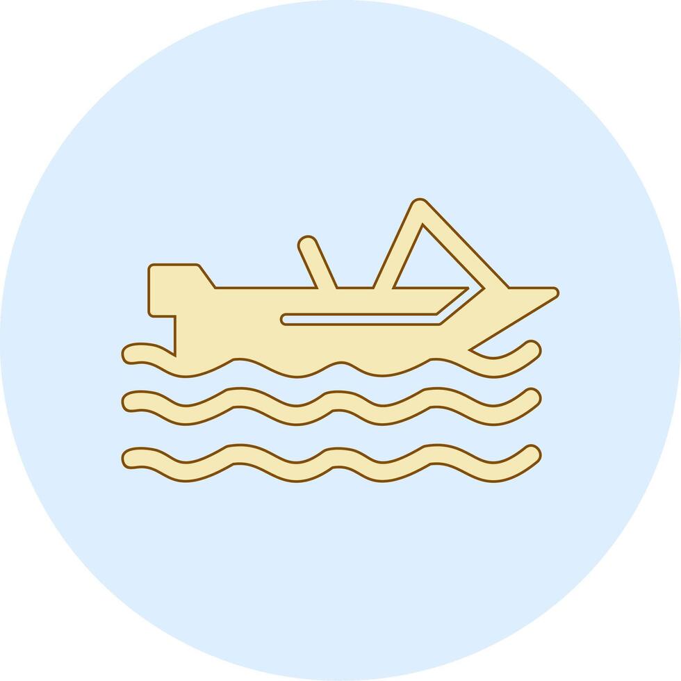 Motorboat Vector Icon