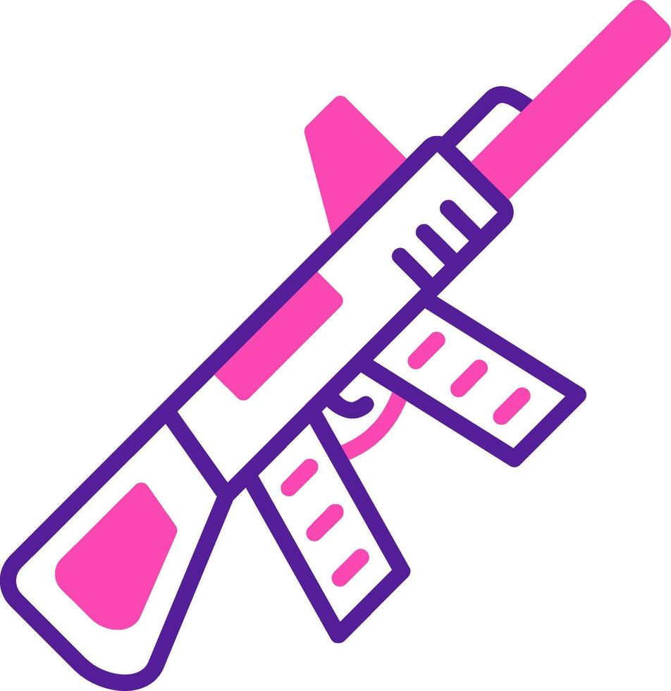 Machine Gun Vector Icon
