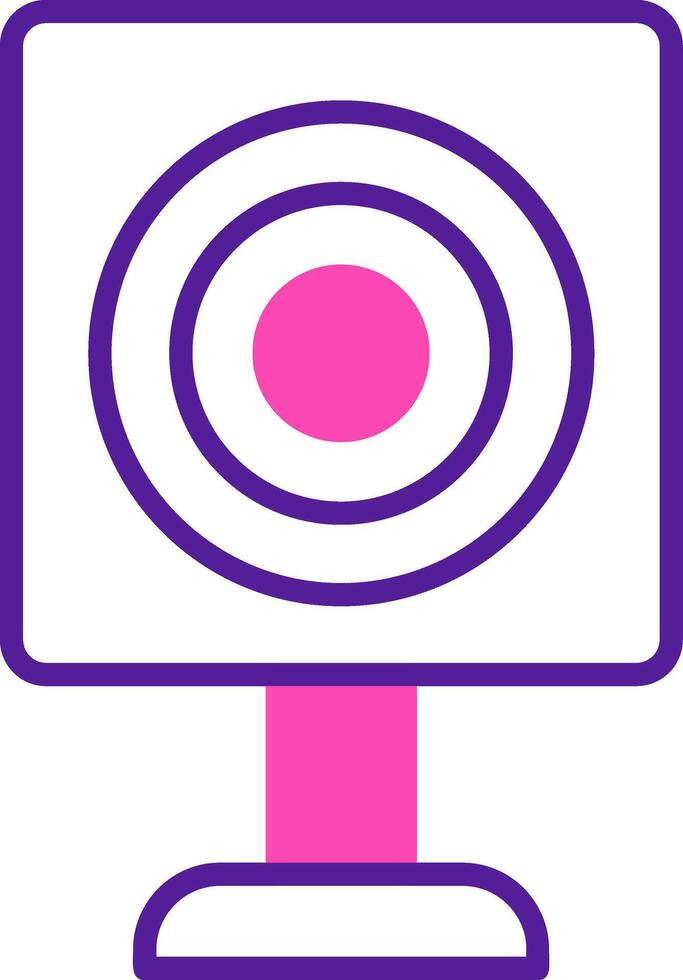 Military Target Vector Icon