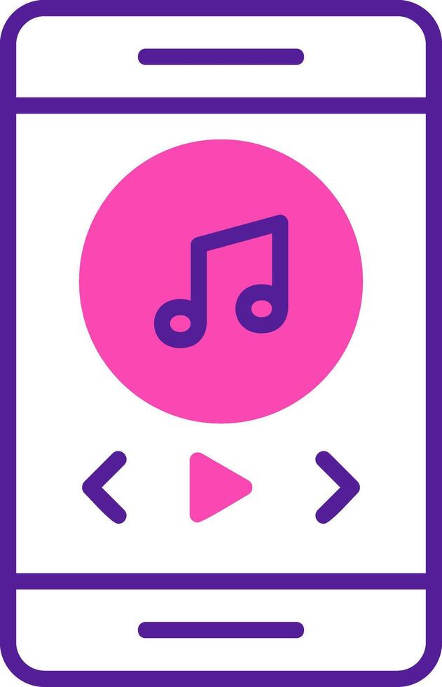 icono de vector de musica