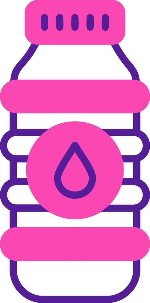 Water Bottle Vector Icon