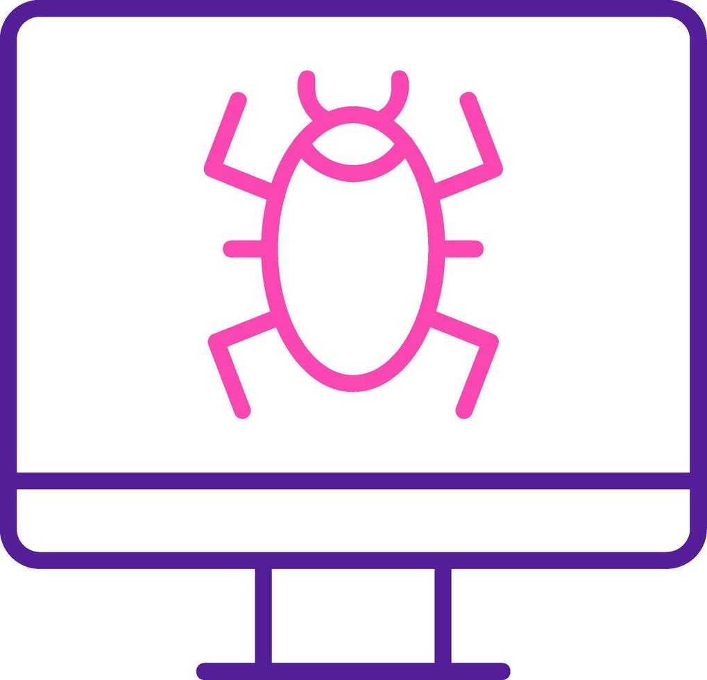 Computer Virus Vector Icon