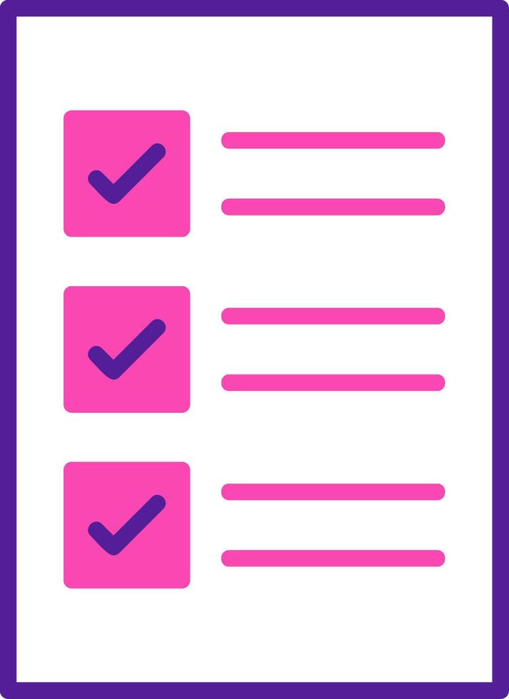 Check List Vector Icon