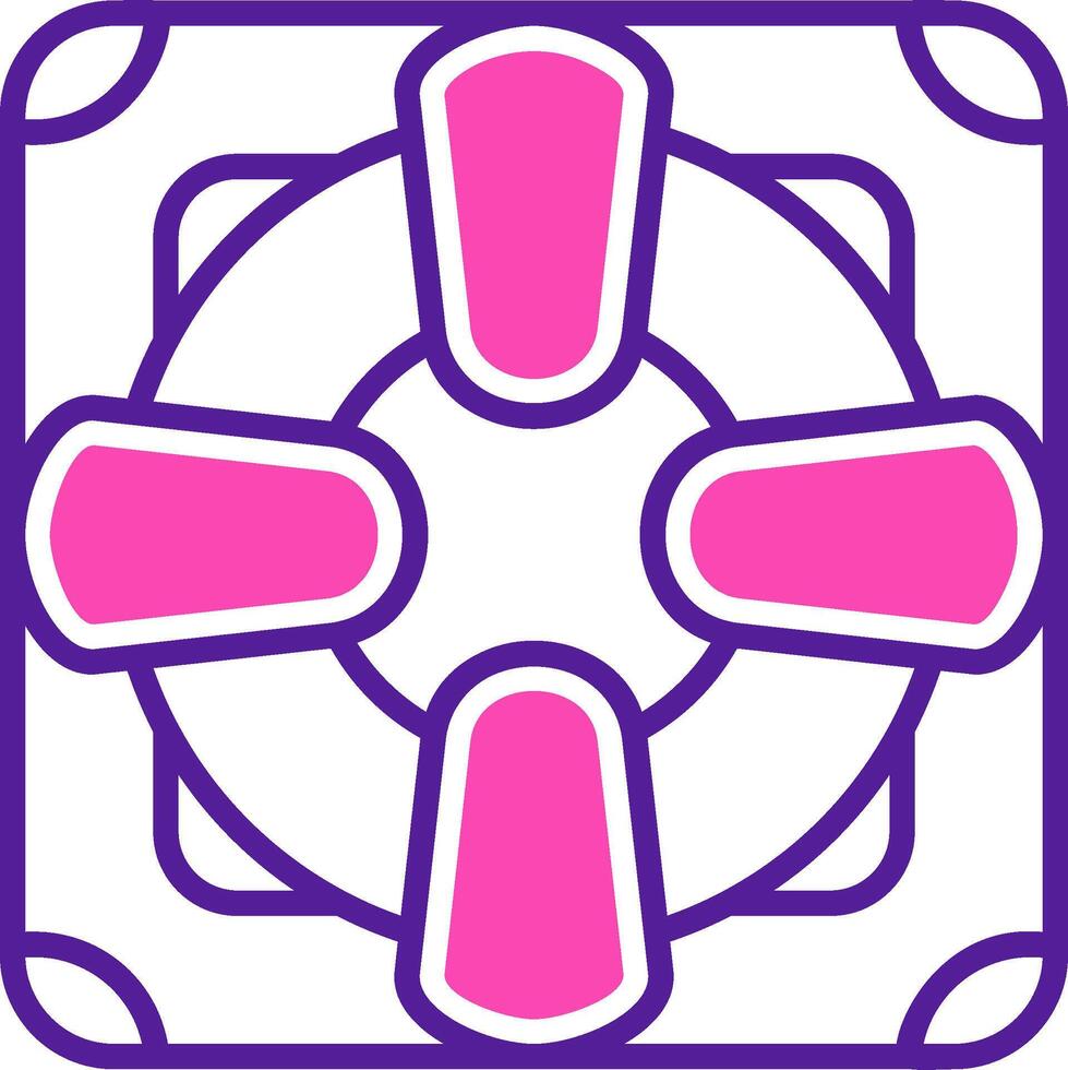 Lifesaver Vector Icon