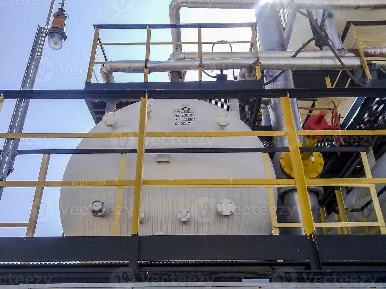 Separator. Equipment for oil separation. Modular oil treatment unit. Bulite for separation. photo
