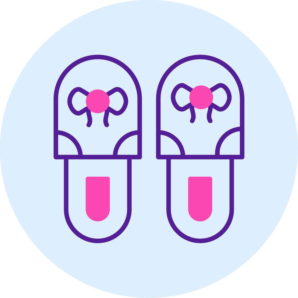 Slippers Vector Icon