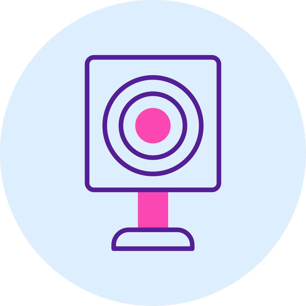 Military Target Vector Icon