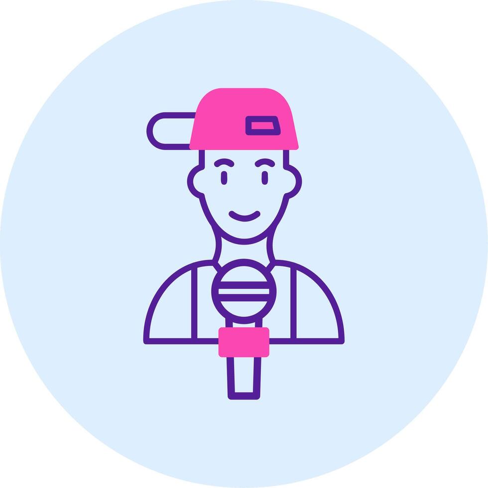 Rap Vector Icon