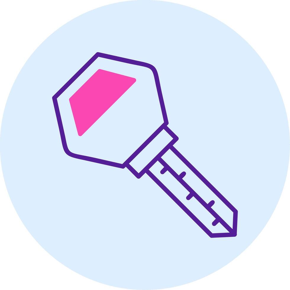 Car Key Vector Icon