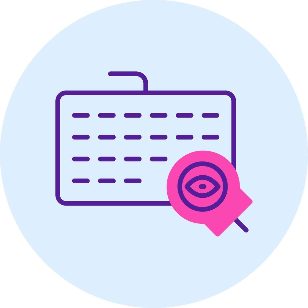 Keylogger Vector Icon