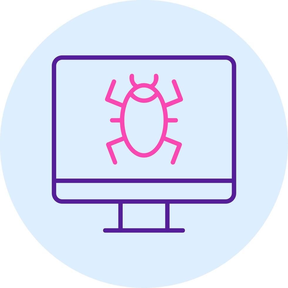 Computer Virus Vector Icon