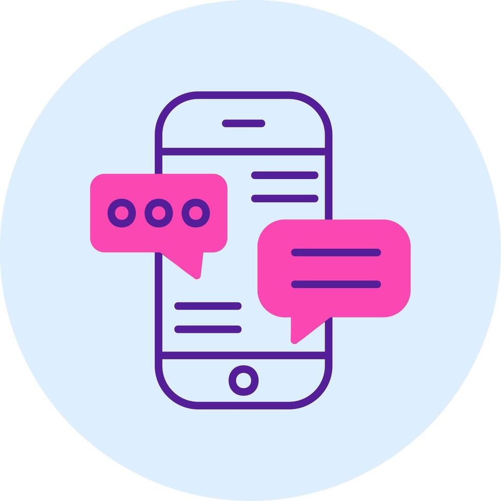 Chatting Vector Icon