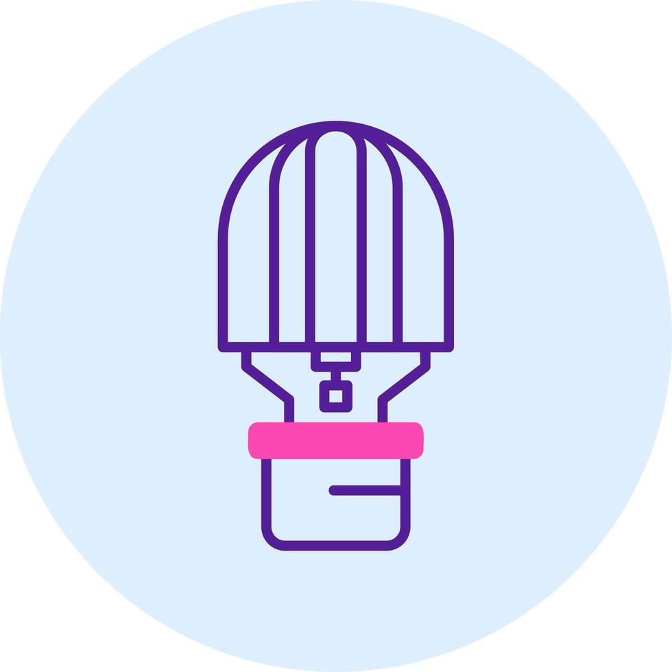 Hot Air Balloon Vector Icon