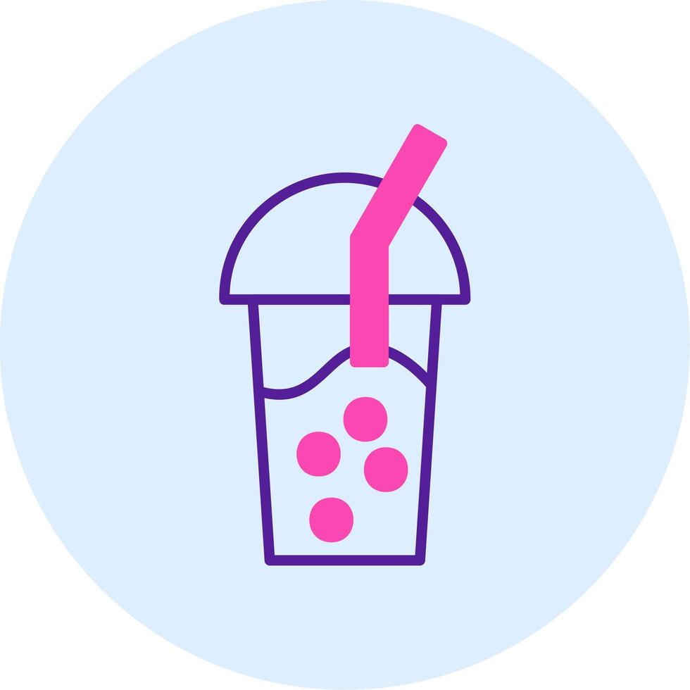 Bubble Tea Vector Icon