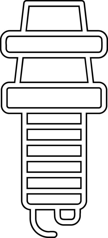 Spark Plug Vector Icon