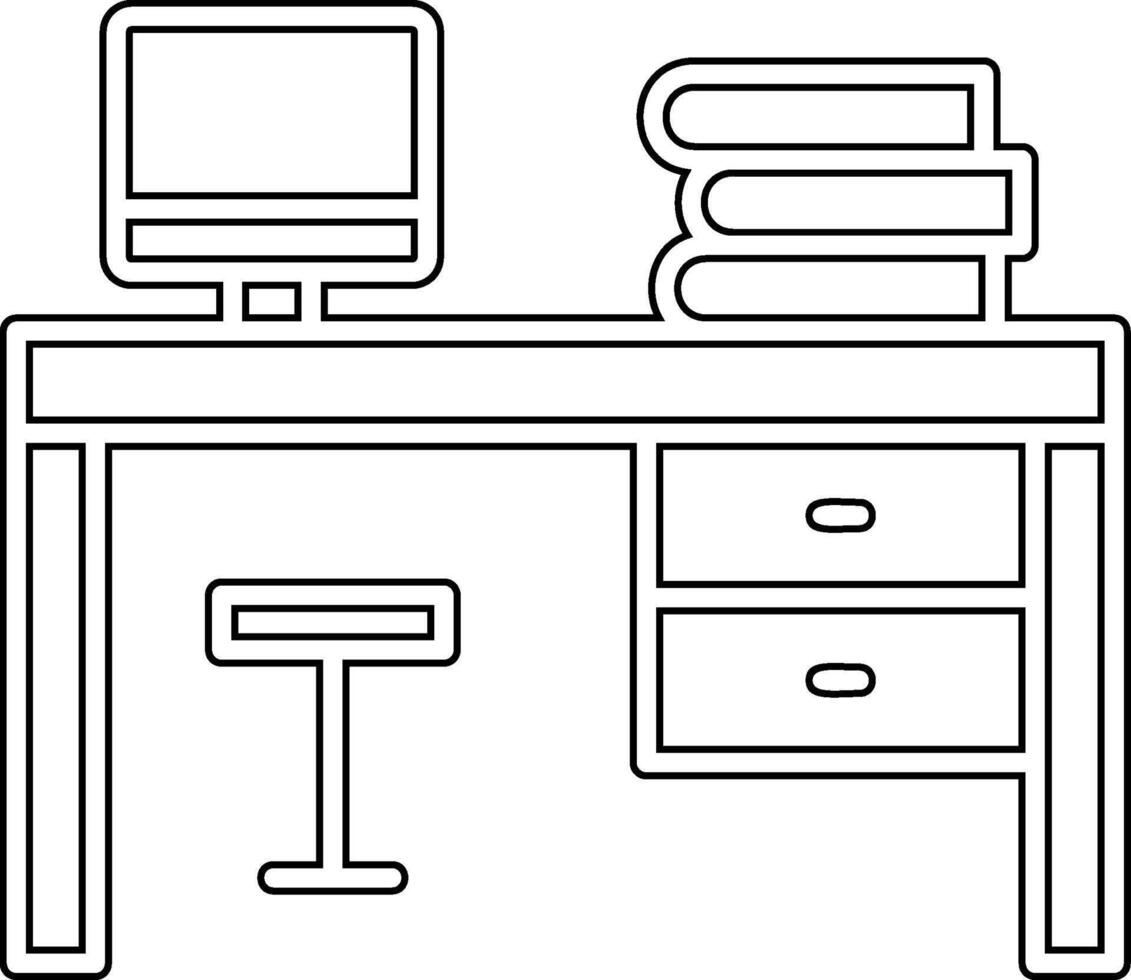 Desk Vector Icon