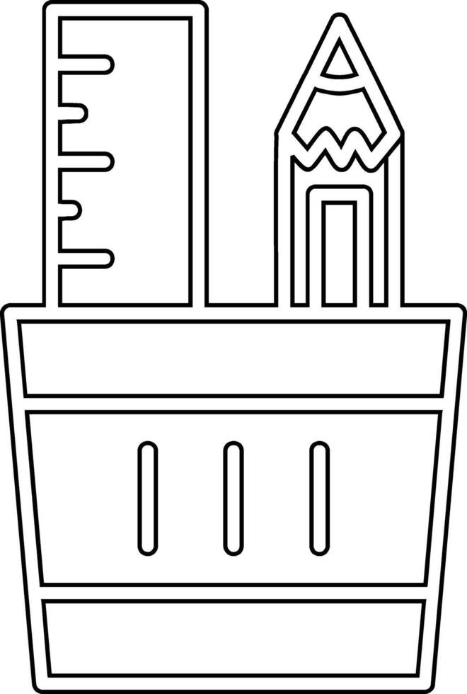 Stationery Vector Icon
