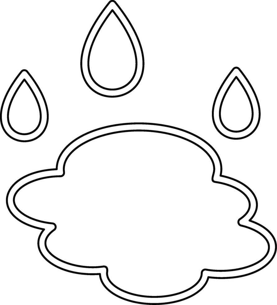 Puddle Vector Icon