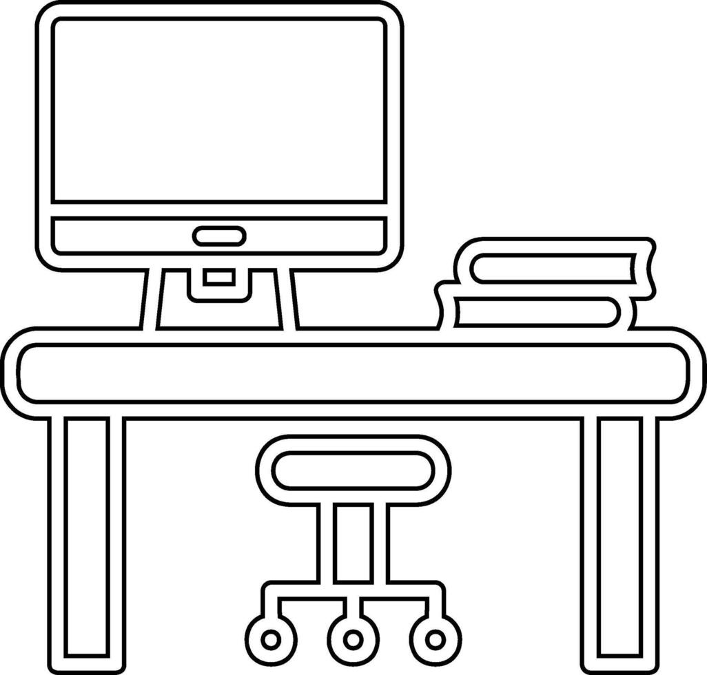 Desk Vector Icon