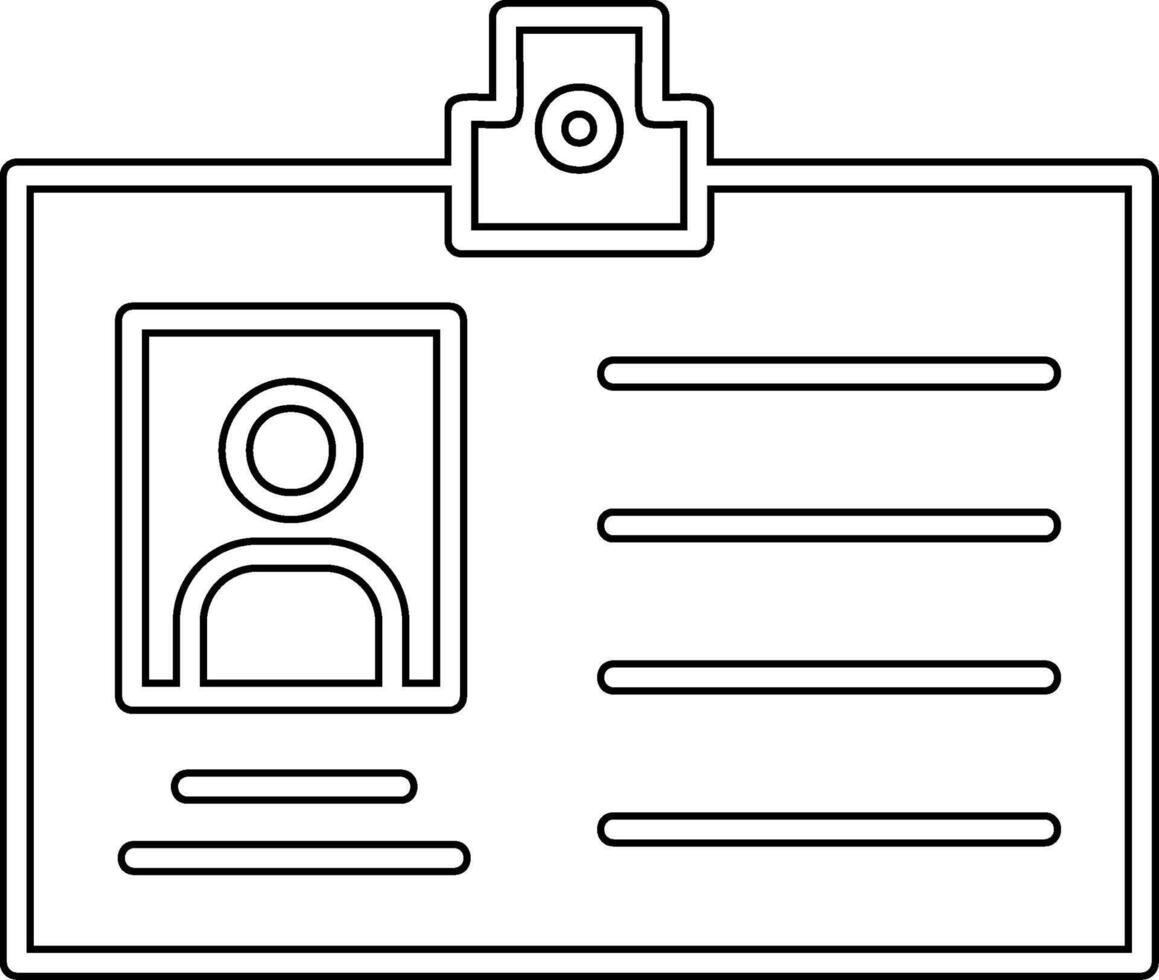 Membership Card Vector Icon