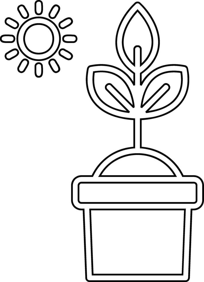 Photosynthesis Vector Icon