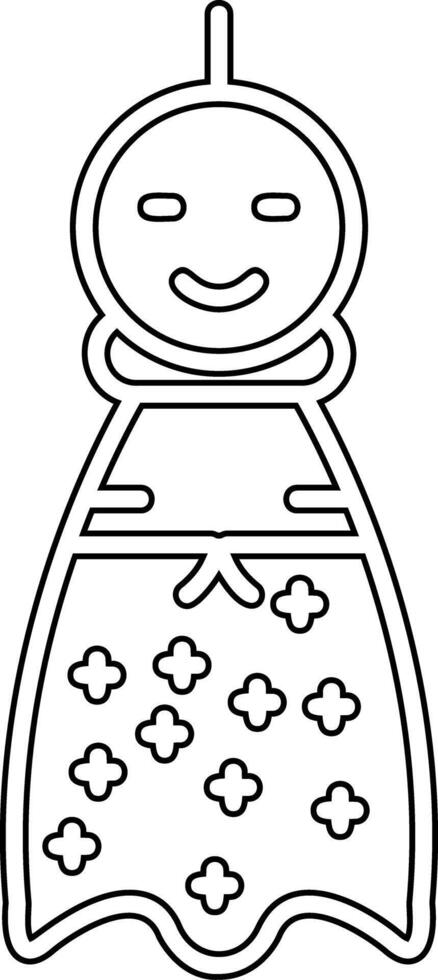 Teru Teru Bozu Vector Icon