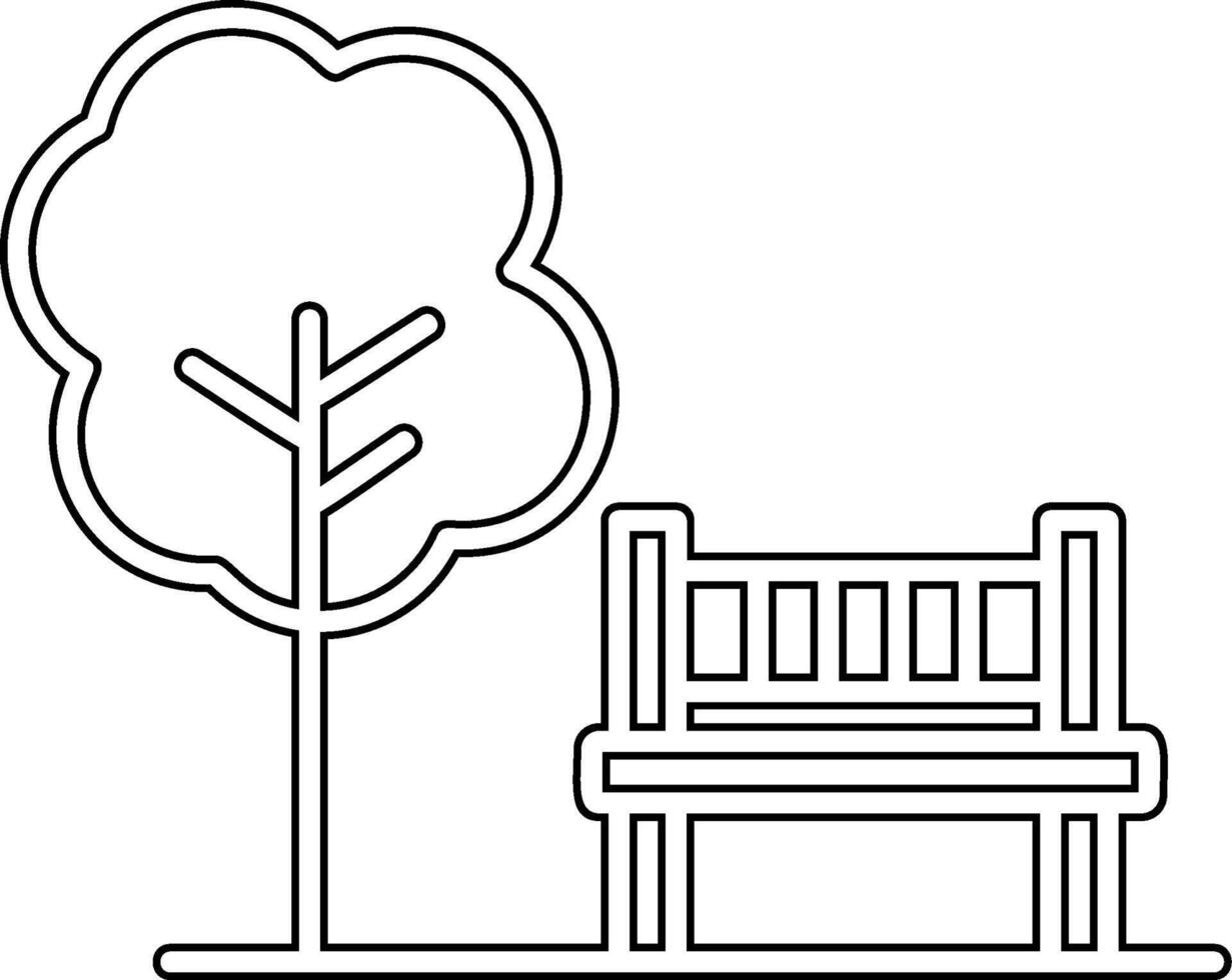 Park Vector Icon